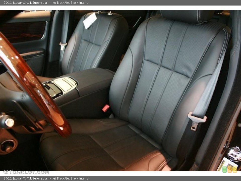 Jet Black/Jet Black Interior Photo for the 2011 Jaguar XJ XJL Supersport #41896860