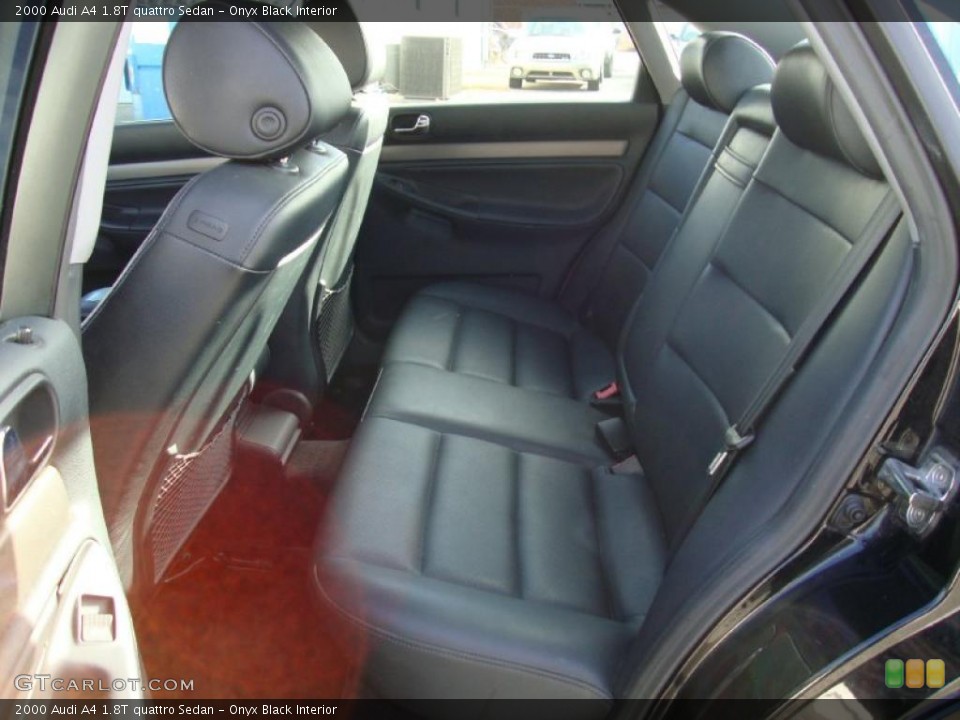 Onyx Black Interior Photo for the 2000 Audi A4 1.8T quattro Sedan #41897384