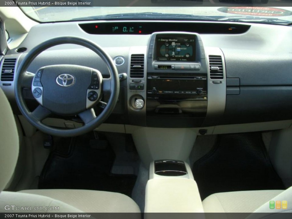 Bisque Beige 2007 Toyota Prius Interiors