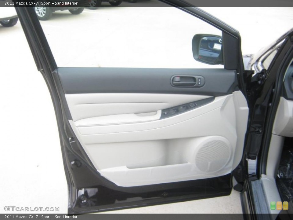 Sand Interior Door Panel for the 2011 Mazda CX-7 i Sport #41899228