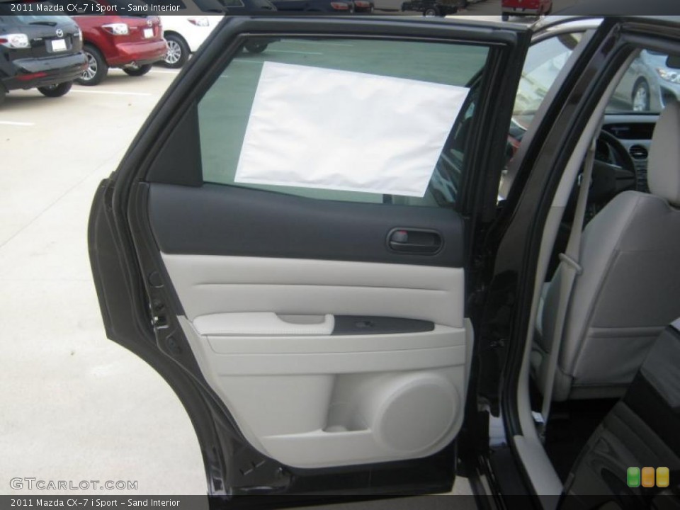 Sand Interior Door Panel for the 2011 Mazda CX-7 i Sport #41899252