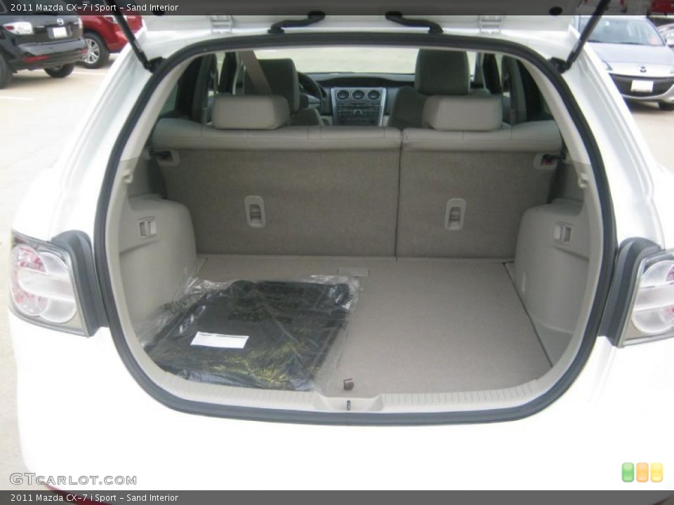 Sand Interior Trunk for the 2011 Mazda CX-7 i Sport #41899676