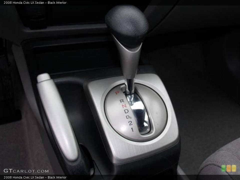 Black Interior Transmission for the 2008 Honda Civic LX Sedan #41899832