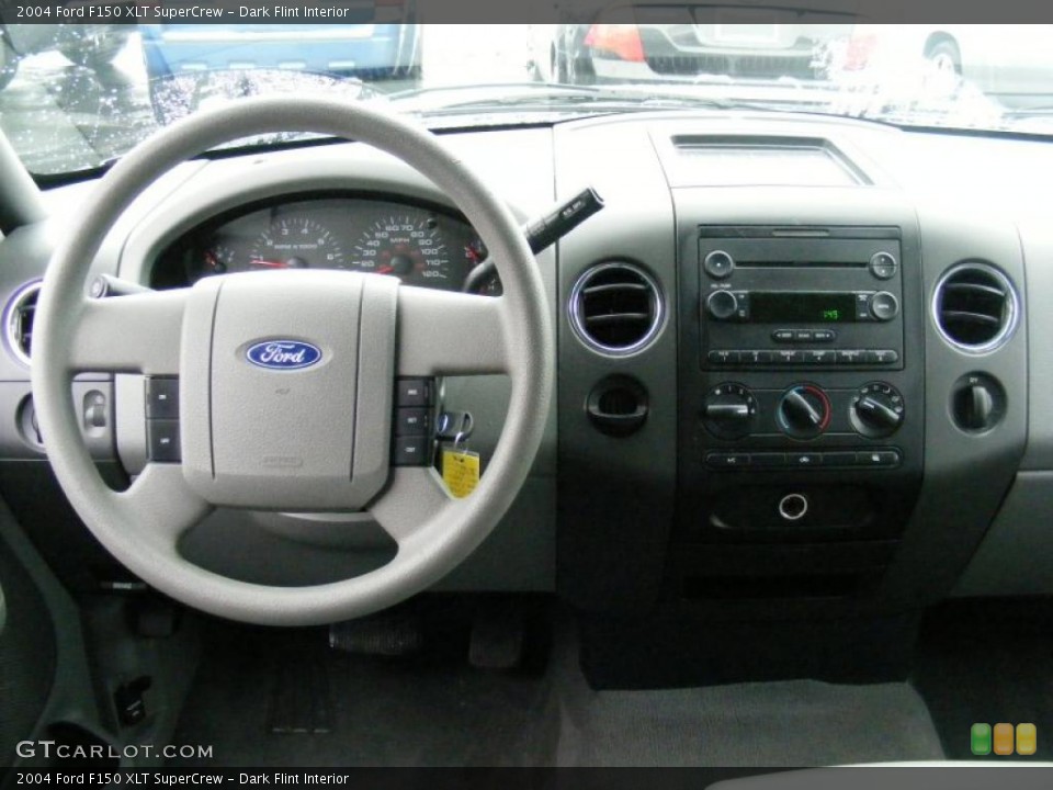 Dark Flint Interior Dashboard for the 2004 Ford F150 XLT SuperCrew #41902144