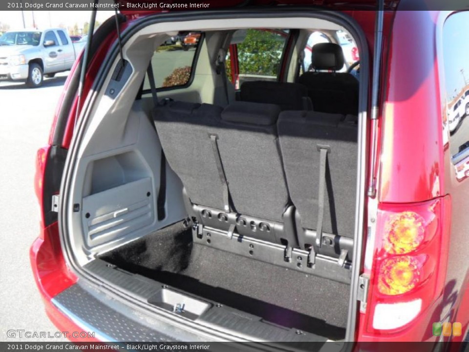 Black/Light Graystone Interior Trunk for the 2011 Dodge Grand Caravan Mainstreet #41903180