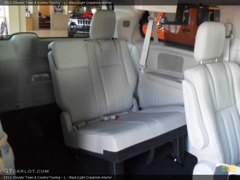 Black/Light Graystone Interior Photo for the 2011 Chrysler Town & Country Touring - L #41903532
