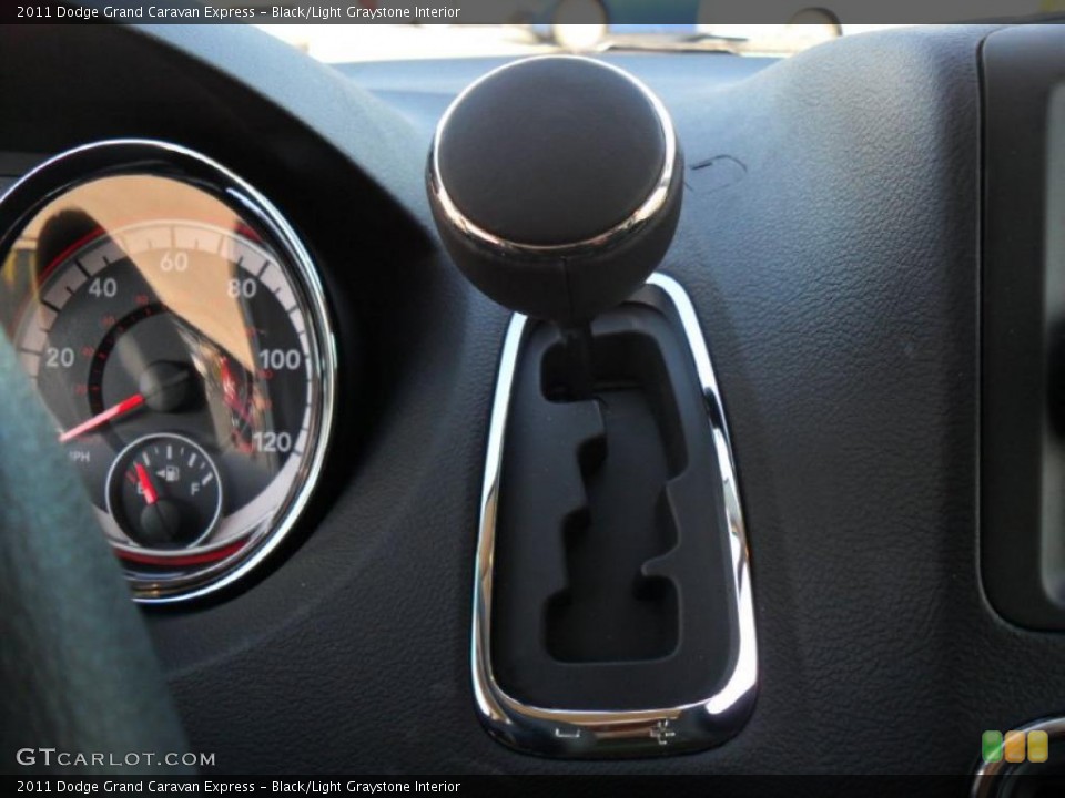 Black/Light Graystone Interior Transmission for the 2011 Dodge Grand Caravan Express #41903792