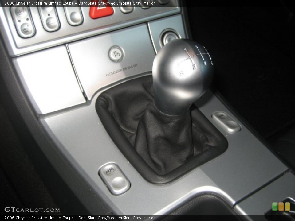 Dark Slate Gray/Medium Slate Gray Interior Transmission for the 2006 Chrysler Crossfire Limited Coupe #41904804