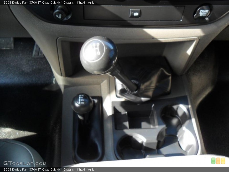 Khaki Interior Transmission for the 2008 Dodge Ram 3500 ST Quad Cab 4x4 Chassis #41904816