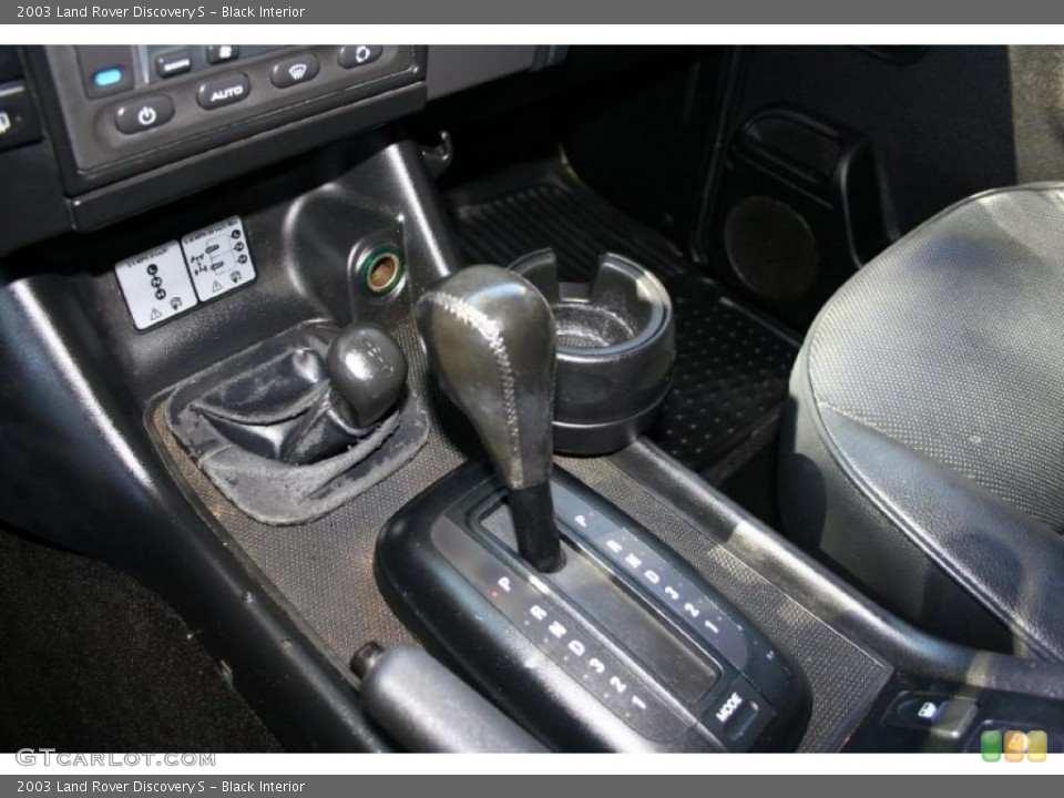 Black Interior Transmission for the 2003 Land Rover Discovery S #41906864