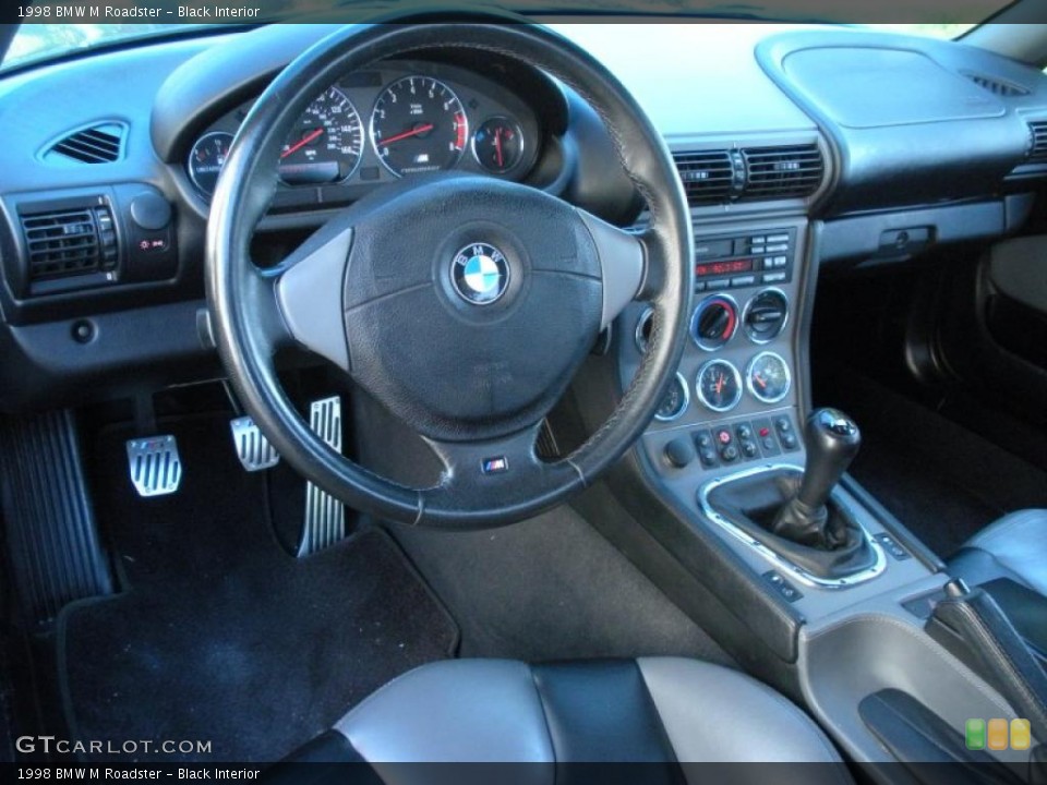 Black Interior Prime Interior for the 1998 BMW M Roadster #41909693