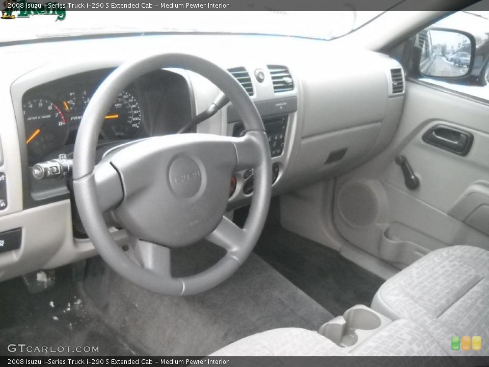 Medium Pewter Interior Photo for the 2008 Isuzu i-Series Truck i-290 S Extended Cab #41913657