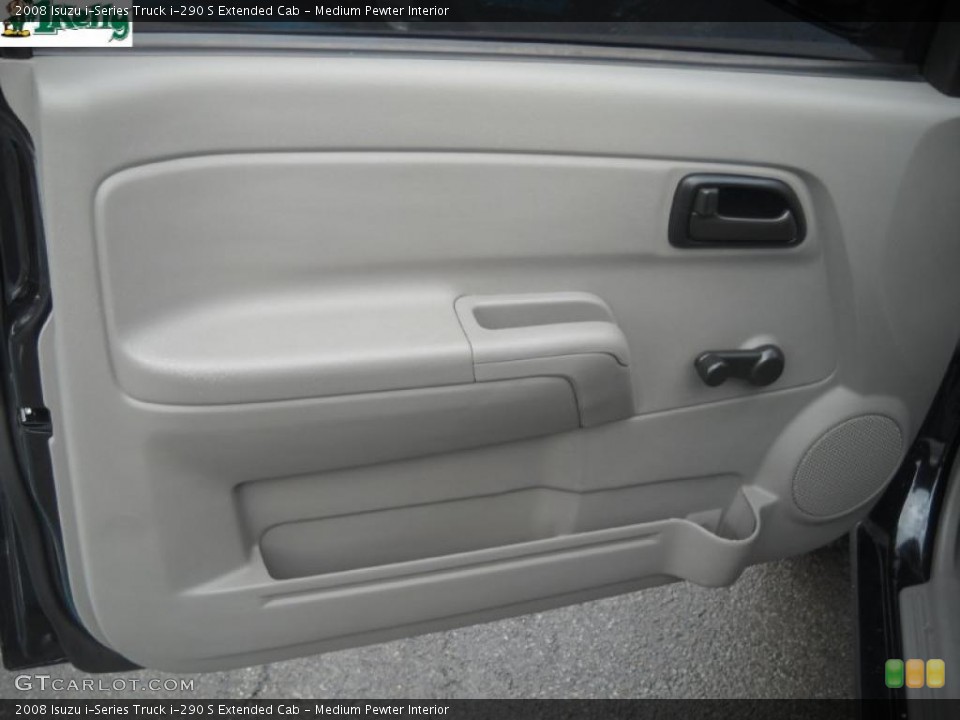 Medium Pewter Interior Door Panel for the 2008 Isuzu i-Series Truck i-290 S Extended Cab #41913729