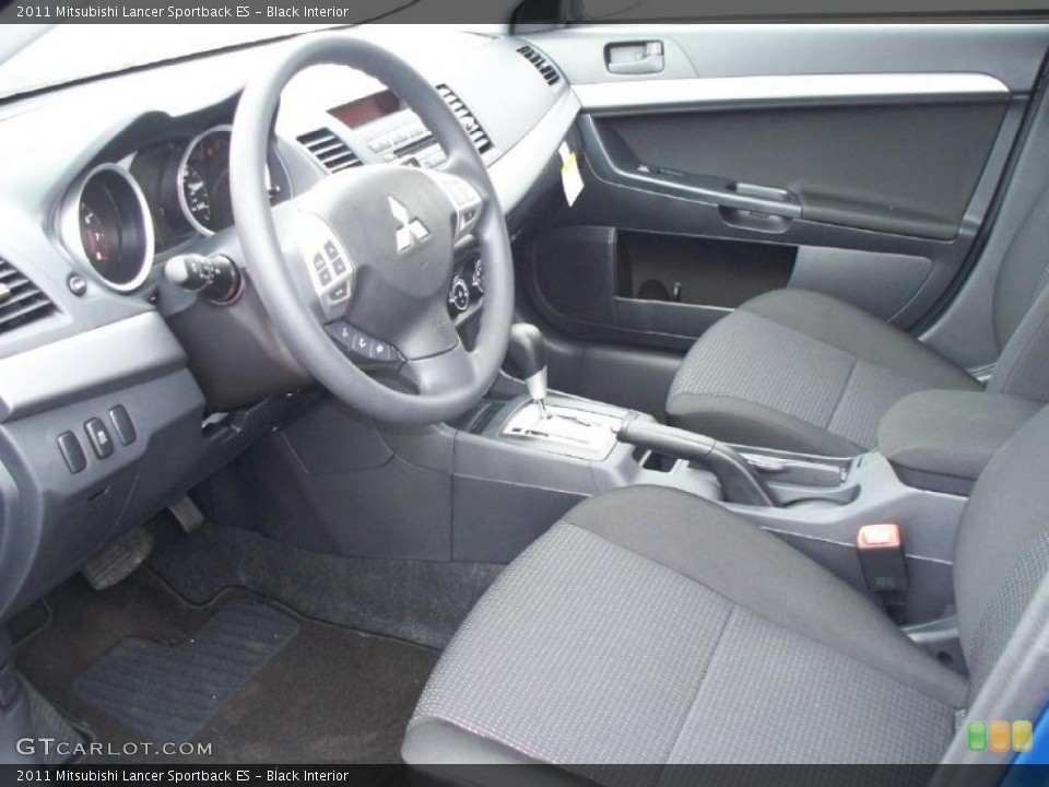 Black Interior Photo for the 2011 Mitsubishi Lancer Sportback ES #41913841