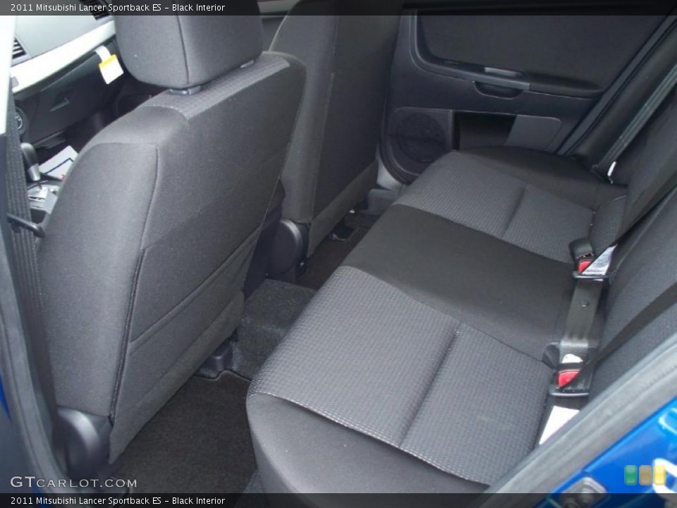 Black Interior Photo for the 2011 Mitsubishi Lancer Sportback ES #41914073