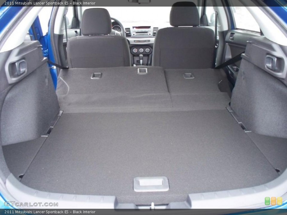 Black Interior Trunk for the 2011 Mitsubishi Lancer Sportback ES #41914145