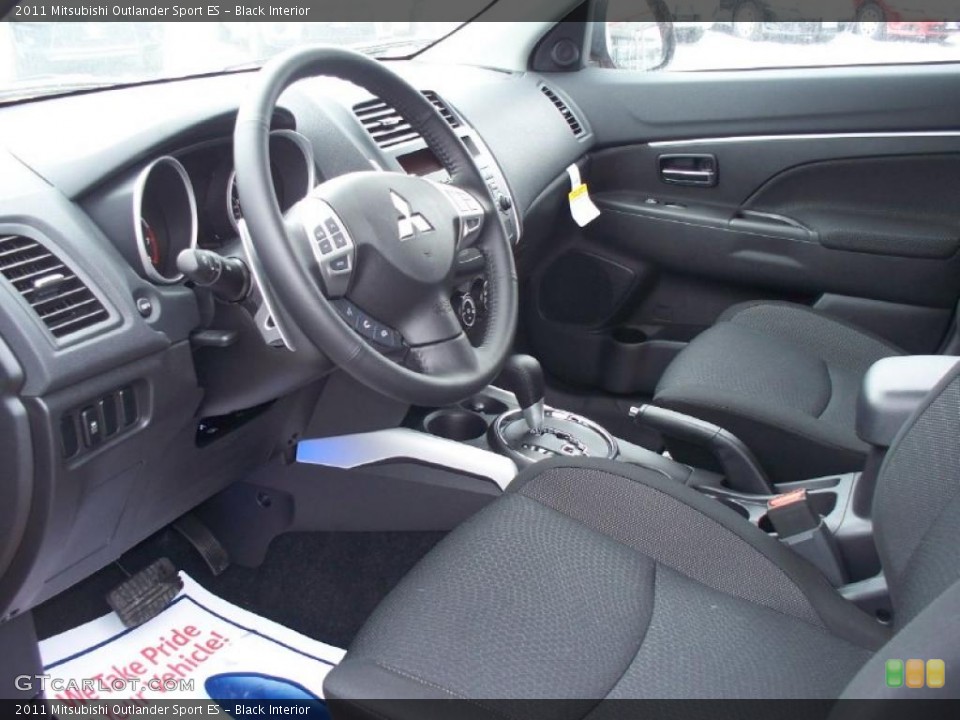 Black Interior Prime Interior for the 2011 Mitsubishi Outlander Sport ES #41914489