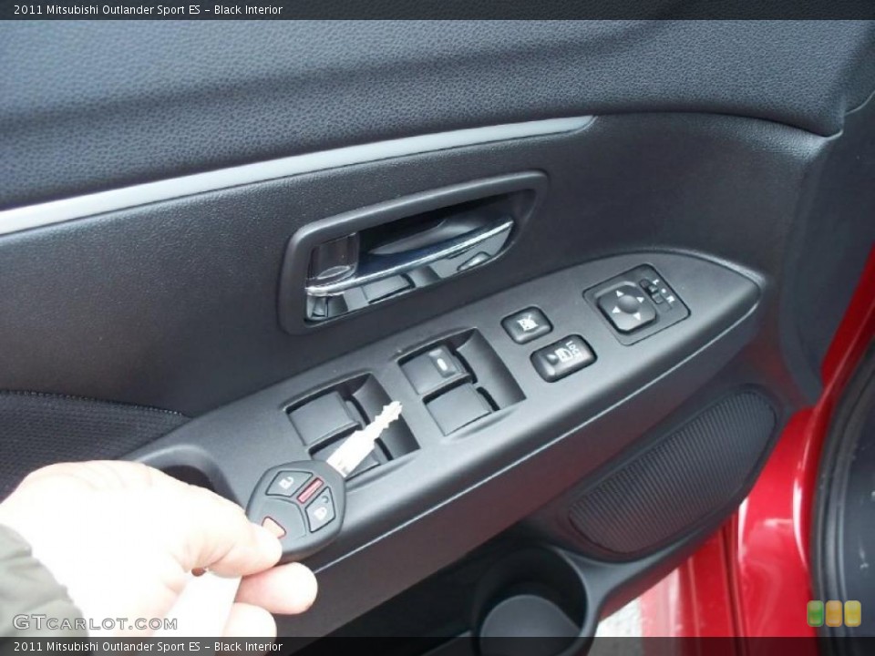 Black Interior Controls for the 2011 Mitsubishi Outlander Sport ES #41914509