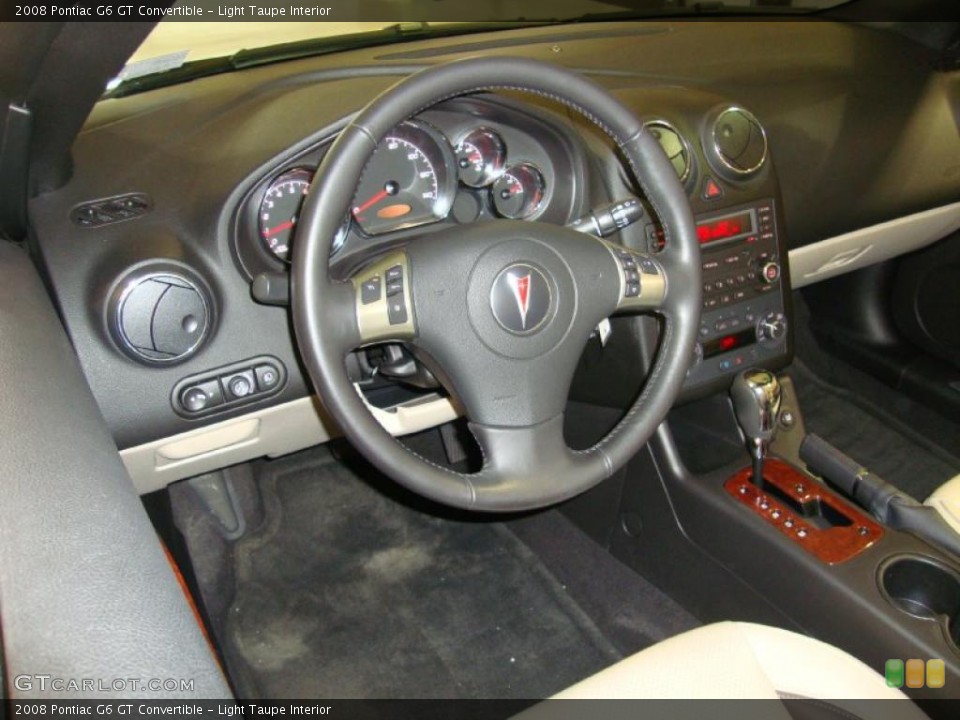 Light Taupe Interior Photo for the 2008 Pontiac G6 GT Convertible #41915493