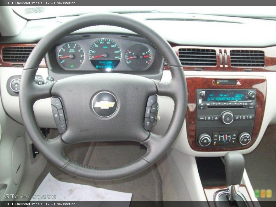 Gray Interior Dashboard for the 2011 Chevrolet Impala LTZ #41919178