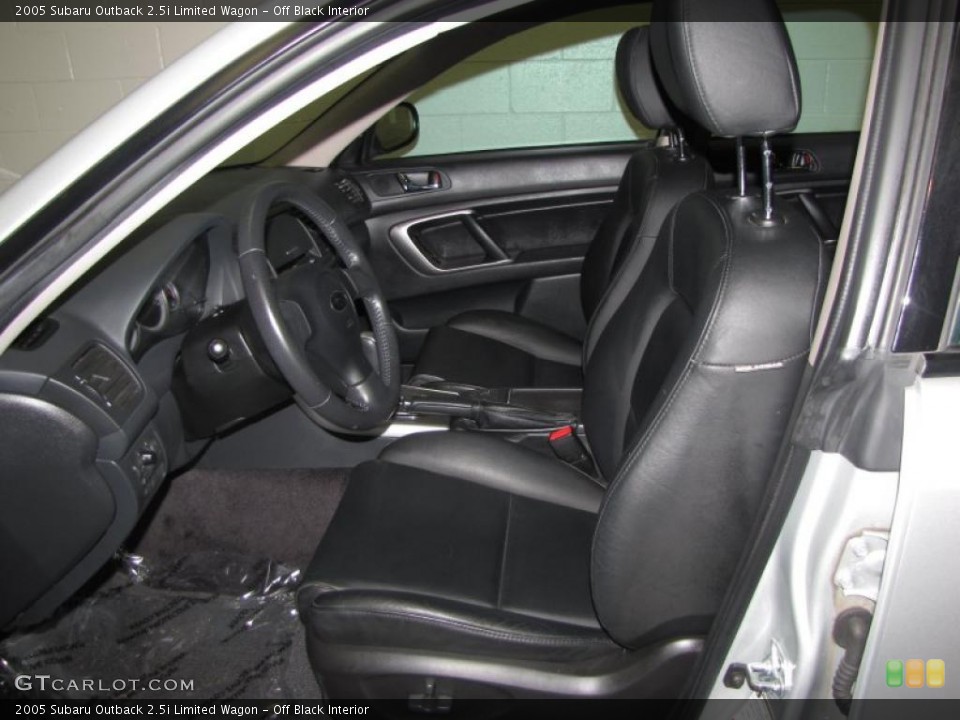 Off Black Interior Photo for the 2005 Subaru Outback 2.5i Limited Wagon #41922978