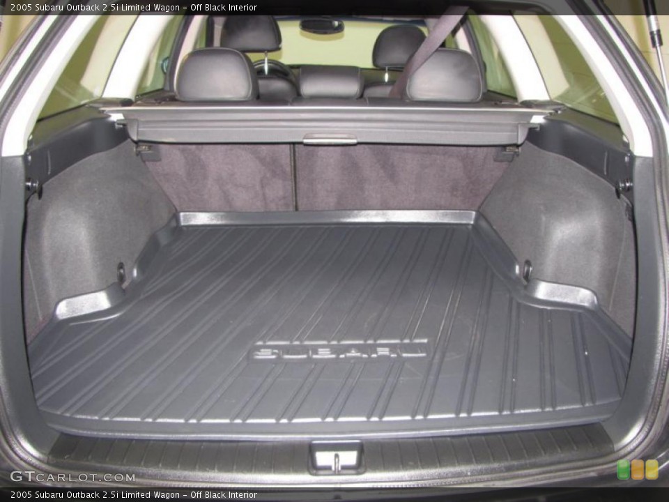 Off Black Interior Trunk for the 2005 Subaru Outback 2.5i Limited Wagon #41923074