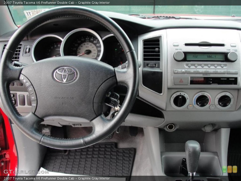 Graphite Gray Interior Photo for the 2007 Toyota Tacoma V6 PreRunner Double Cab #41924395