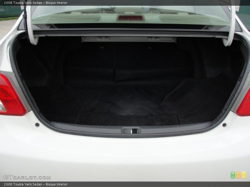 Bisque Interior Trunk for the 2008 Toyota Yaris Sedan #41924983