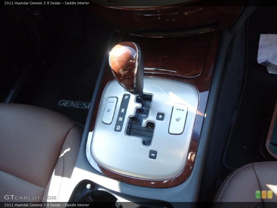 Saddle Interior Transmission for the 2011 Hyundai Genesis 3.8 Sedan #41926705