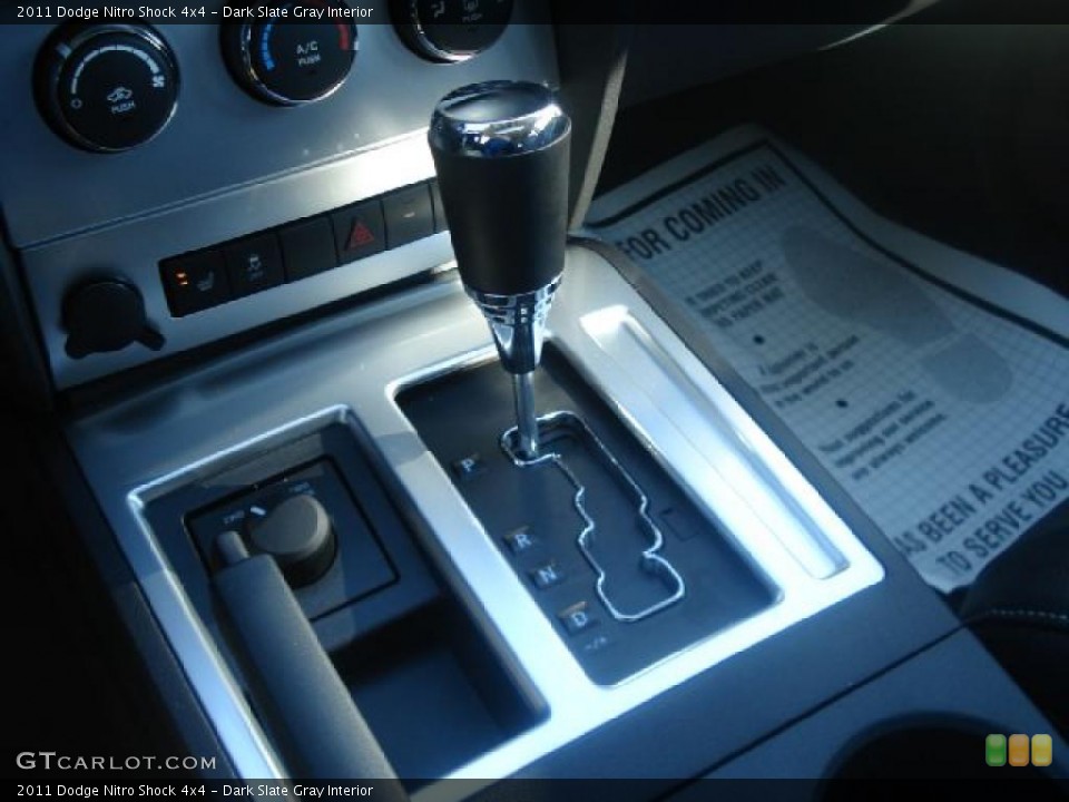 Dark Slate Gray Interior Transmission for the 2011 Dodge Nitro Shock 4x4 #41927207