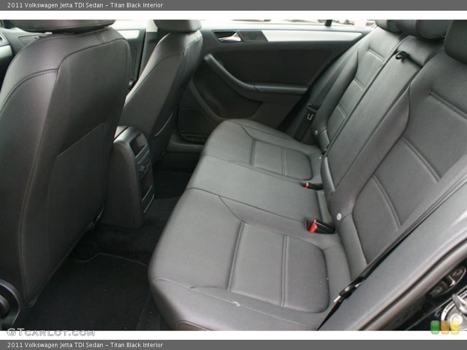 Titan Black Interior Photo for the 2011 Volkswagen Jetta TDI Sedan #41930908