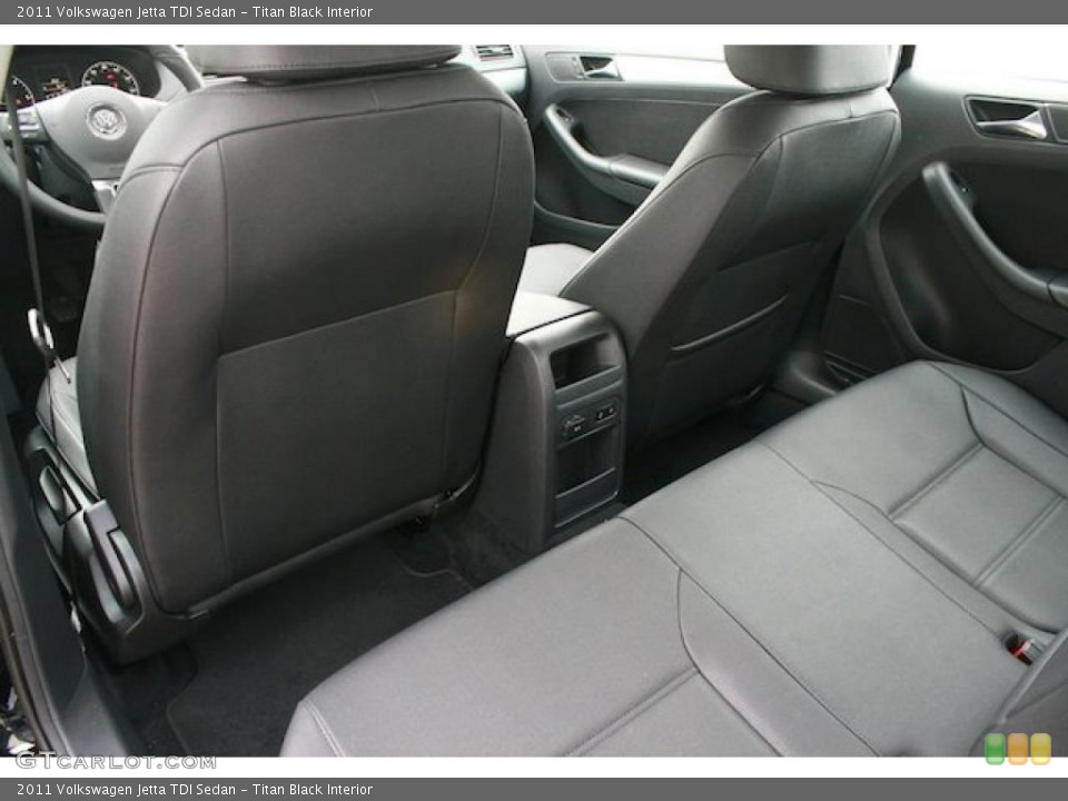 Titan Black Interior Photo for the 2011 Volkswagen Jetta TDI Sedan #41930968