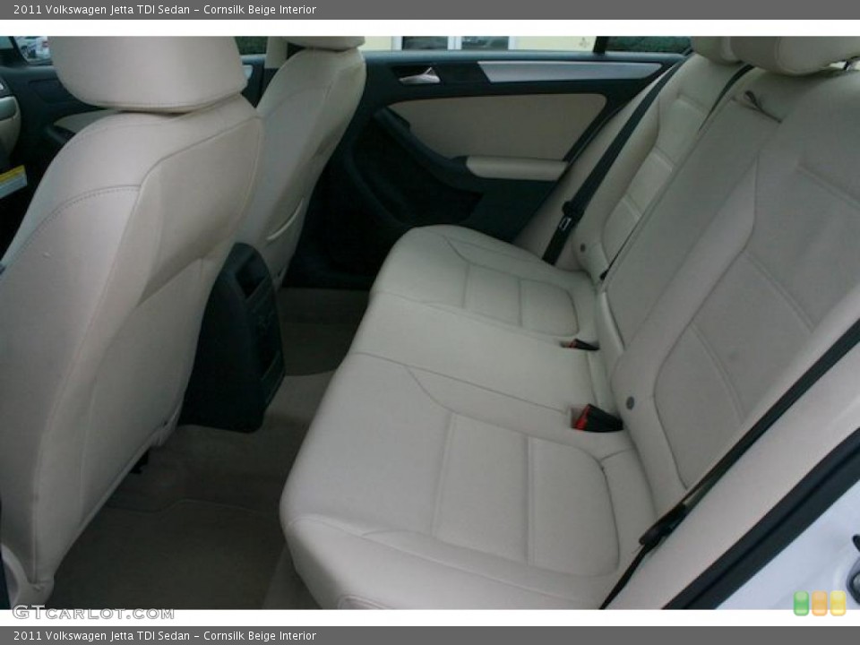 Cornsilk Beige Interior Photo for the 2011 Volkswagen Jetta TDI Sedan #41931092