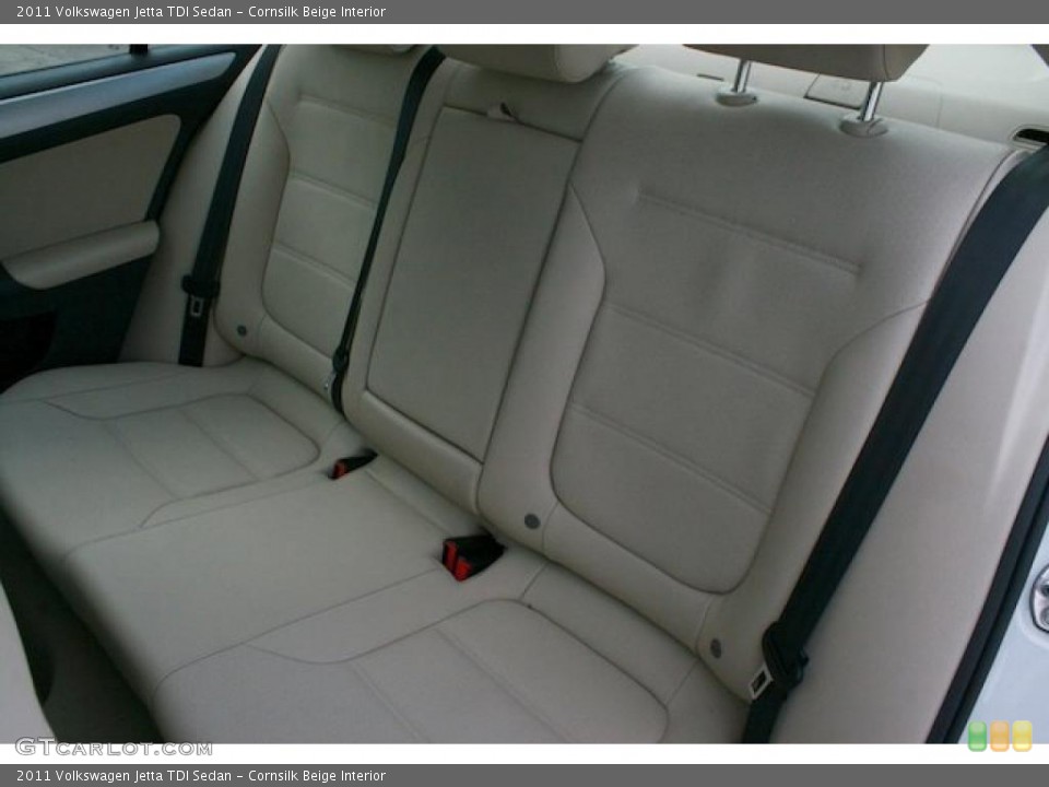 Cornsilk Beige Interior Photo for the 2011 Volkswagen Jetta TDI Sedan #41931176