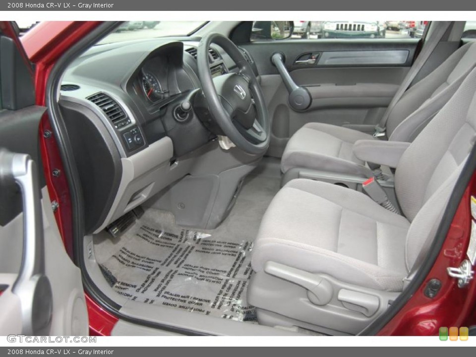 Gray Interior Prime Interior for the 2008 Honda CR-V LX #41933704