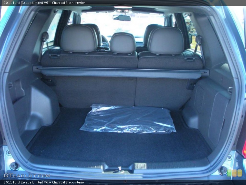 Charcoal Black Interior Trunk for the 2011 Ford Escape Limited V6 #41935566