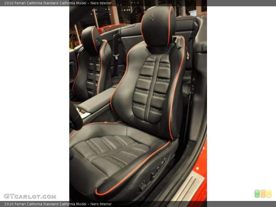 Nero Interior Photo for the 2010 Ferrari California  #41937218