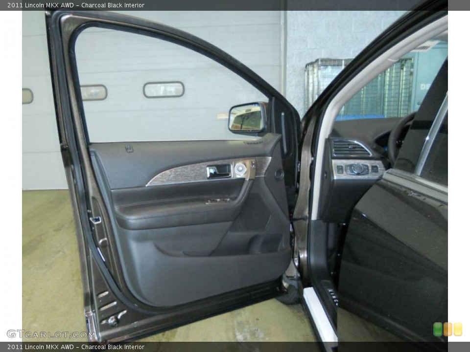 Charcoal Black Interior Door Panel for the 2011 Lincoln MKX AWD #41937966