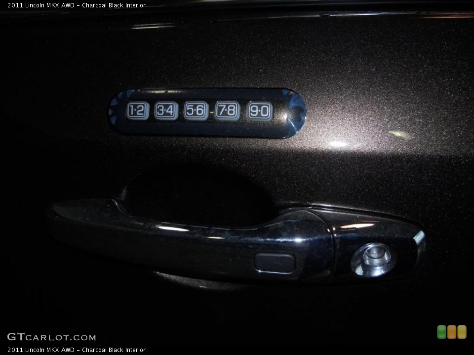 Charcoal Black Interior Controls for the 2011 Lincoln MKX AWD #41938114