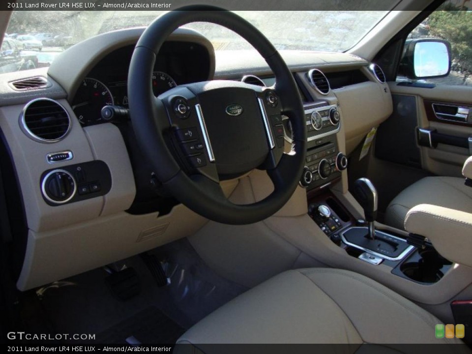 Almond/Arabica 2011 Land Rover LR4 Interiors