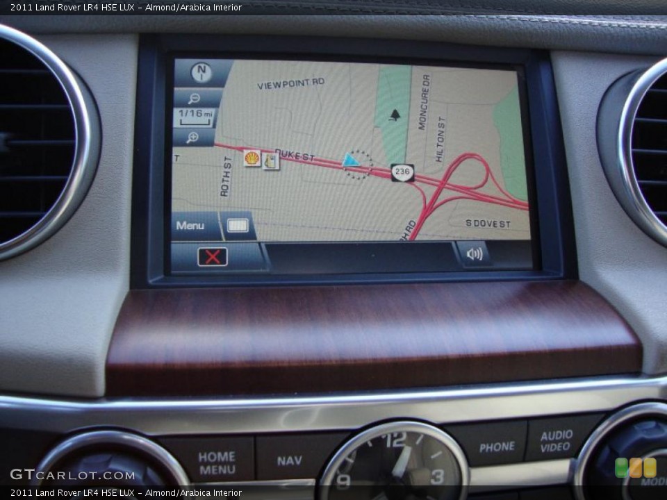 Almond/Arabica Interior Navigation for the 2011 Land Rover LR4 HSE LUX #41940778