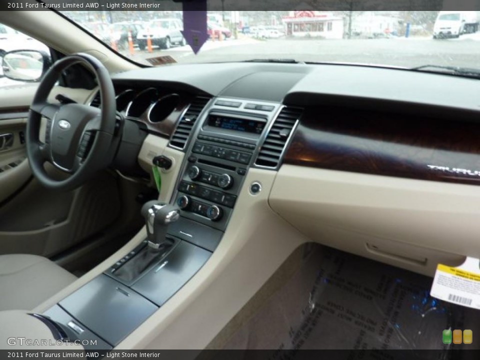 Light Stone Interior Dashboard for the 2011 Ford Taurus Limited AWD #41945626
