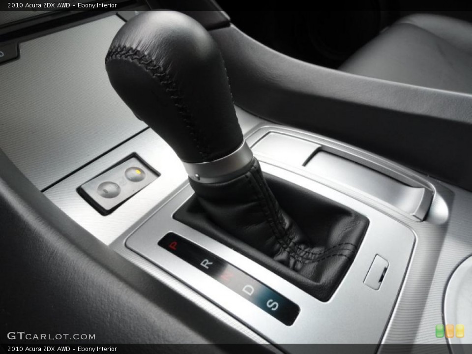 Ebony Interior Transmission for the 2010 Acura ZDX AWD #41945650