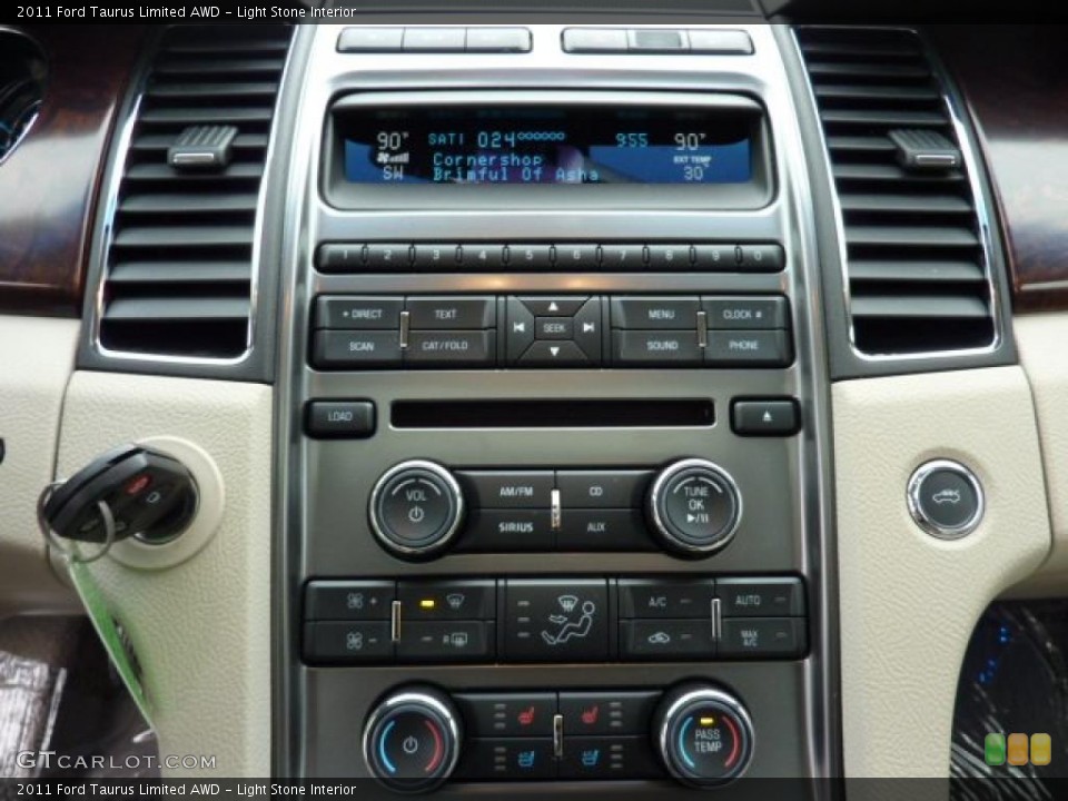 Light Stone Interior Controls for the 2011 Ford Taurus Limited AWD #41945658