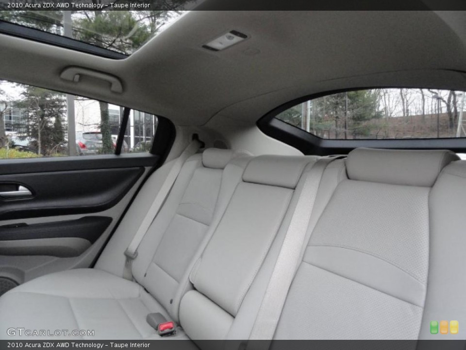Taupe Interior Photo for the 2010 Acura ZDX AWD Technology #41946238