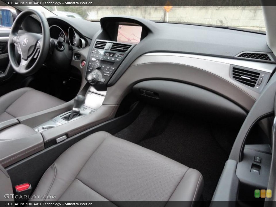 Sumatra Interior Dashboard for the 2010 Acura ZDX AWD Technology #41946466