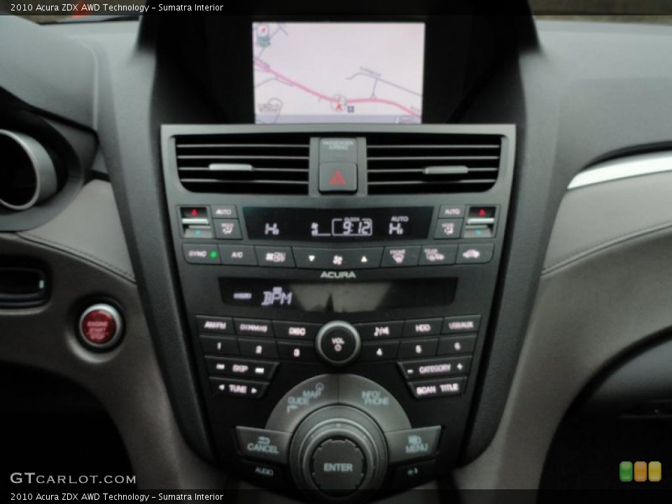 Sumatra Interior Controls for the 2010 Acura ZDX AWD Technology #41946484