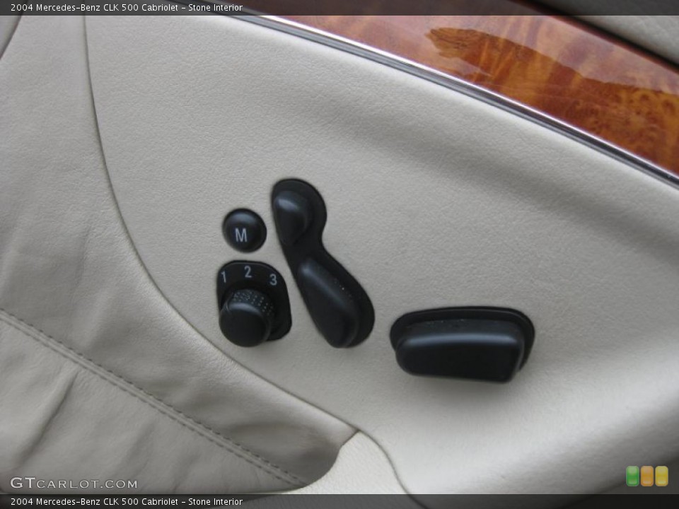 Stone Interior Controls for the 2004 Mercedes-Benz CLK 500 Cabriolet #41948952