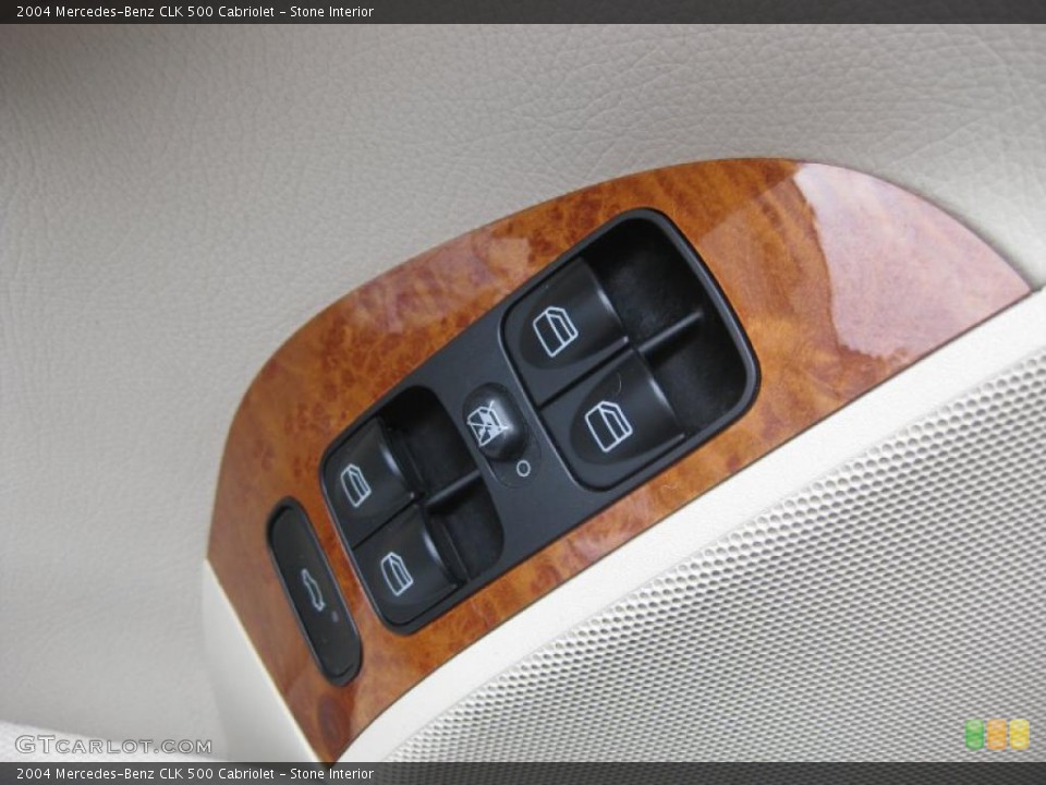 Stone Interior Controls for the 2004 Mercedes-Benz CLK 500 Cabriolet #41948968
