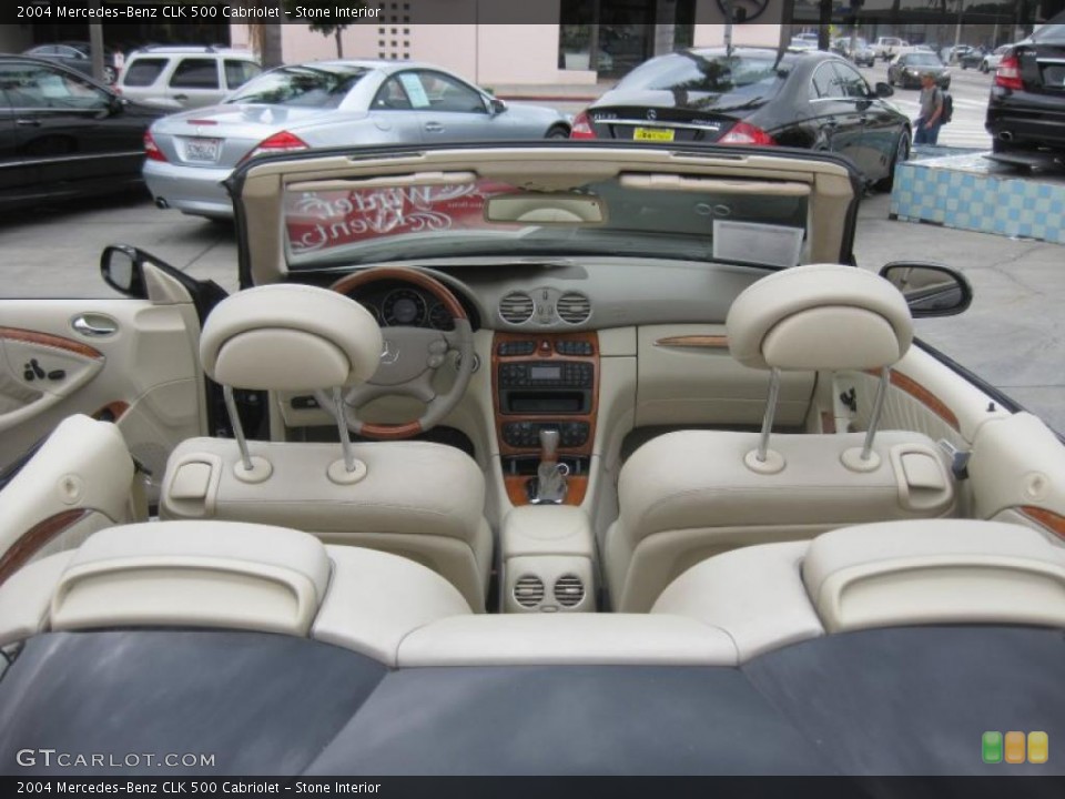 Stone Interior Photo for the 2004 Mercedes-Benz CLK 500 Cabriolet #41949168